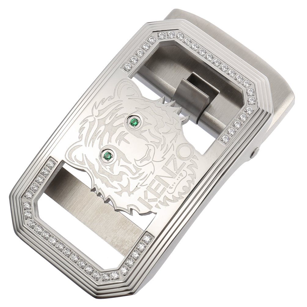 Custom Logo Stainless Steel Automatic Belt Buckle LY36-61402