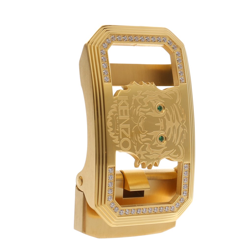Custom Logo Stainless Steel Automatic Belt Buckle LY36-61402