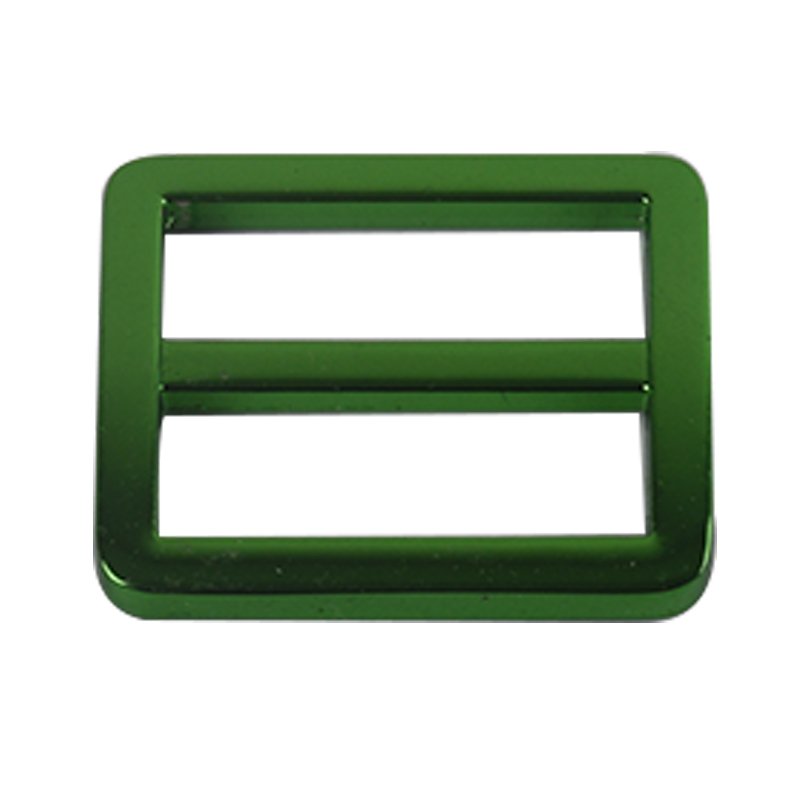 Hot sale 25mm flat wire adjustable buckle strap metal flat adjustable slider belt buckle for bags