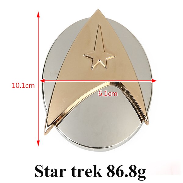 Star trek custom for kid D.C comics children gift present fun titanium metal belt buckles belt buckle 40mm buckle without belt