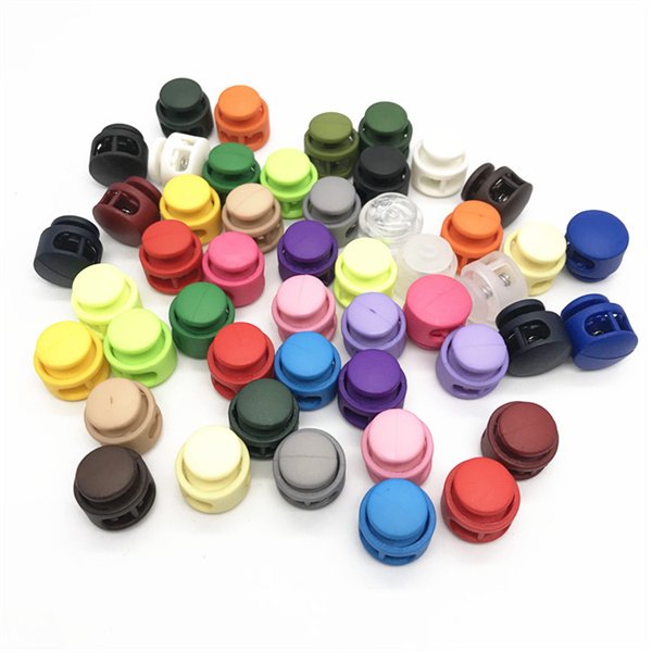SAS Plastic Spring Cord Lock End Toggle Clip Stopper Buckle Shoelace Clamp Garments Backpacks Paracord Drawstring Accessories