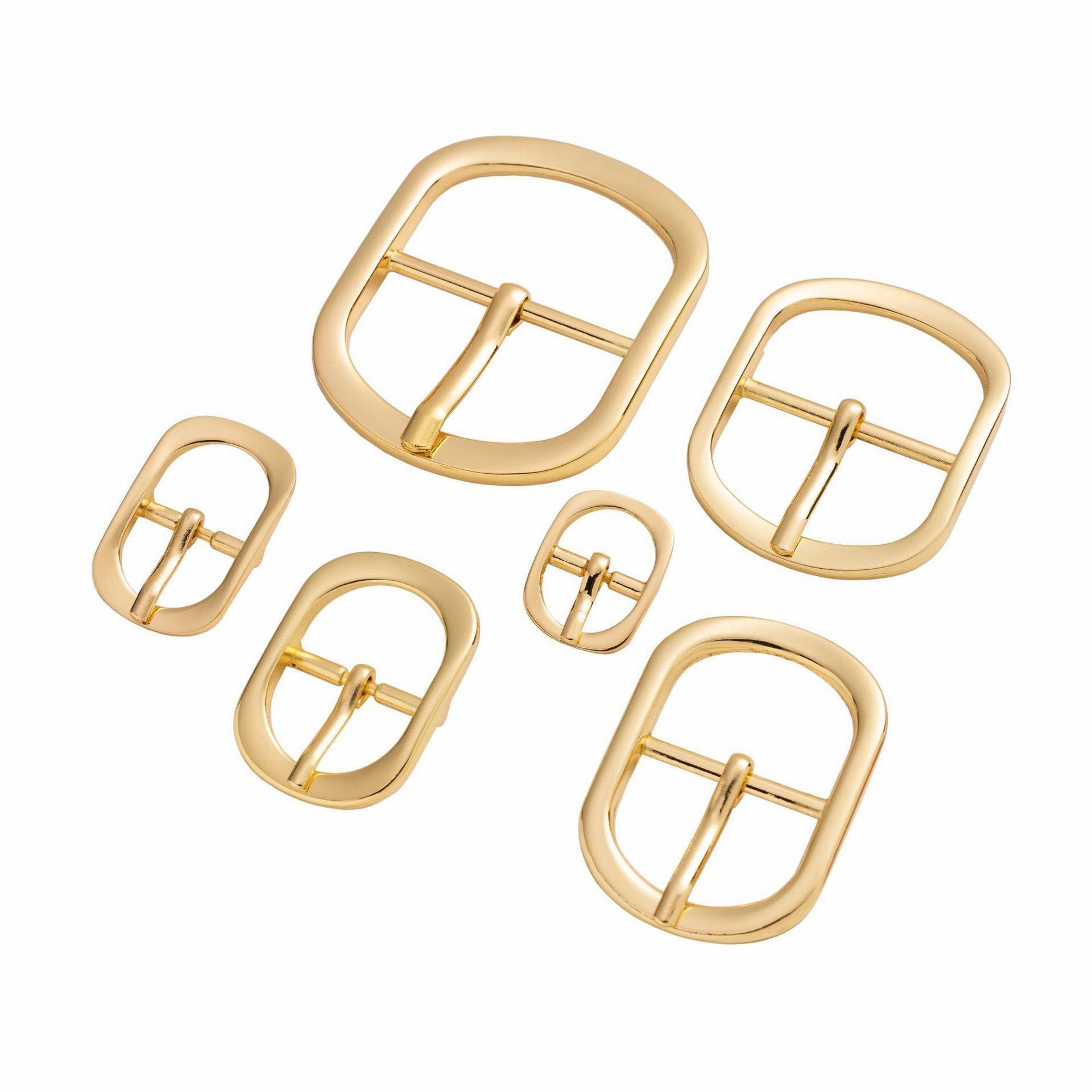 Handbag hardware Decorative Strap Metal Buckle Accessories 25mm Slide rectangular Square Ring For Handbags
