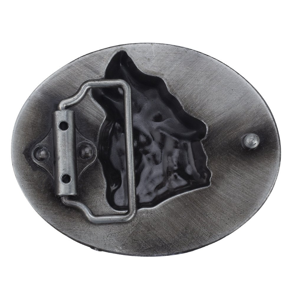 wolf zinc alloy belt buckle western cowboy belt buckle for men
