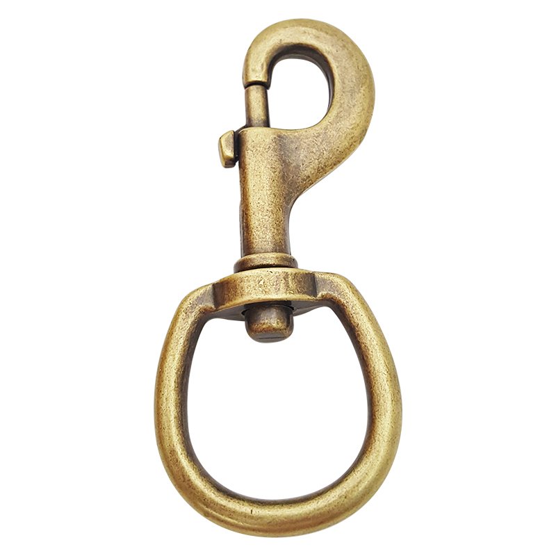 Hot Sale Alloy Bag Buckle Swivel Lobster Clasp Snap Hook Key Chain Ring Hardware Handbag Strap Hook Buckle