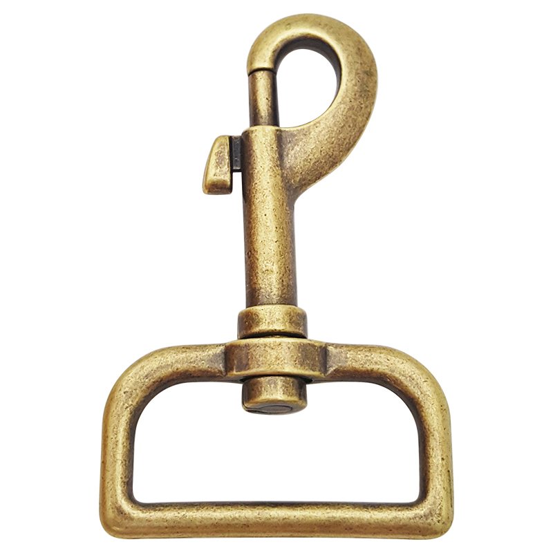 Hot Sale Alloy Bag Buckle Swivel Lobster Clasp Snap Hook Key Chain Ring Hardware Handbag Strap Hook Buckle