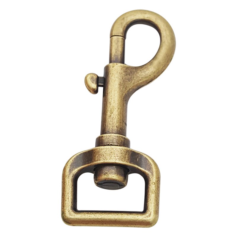 Hot Sale Alloy Bag Buckle Swivel Lobster Clasp Snap Hook Key Chain Ring Hardware Handbag Strap Hook Buckle