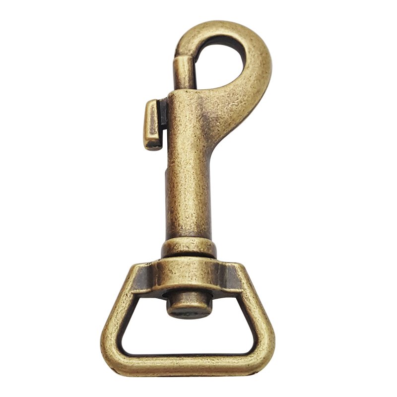 Hot Sale Alloy Bag Buckle Swivel Lobster Clasp Snap Hook Key Chain Ring Hardware Handbag Strap Hook Buckle