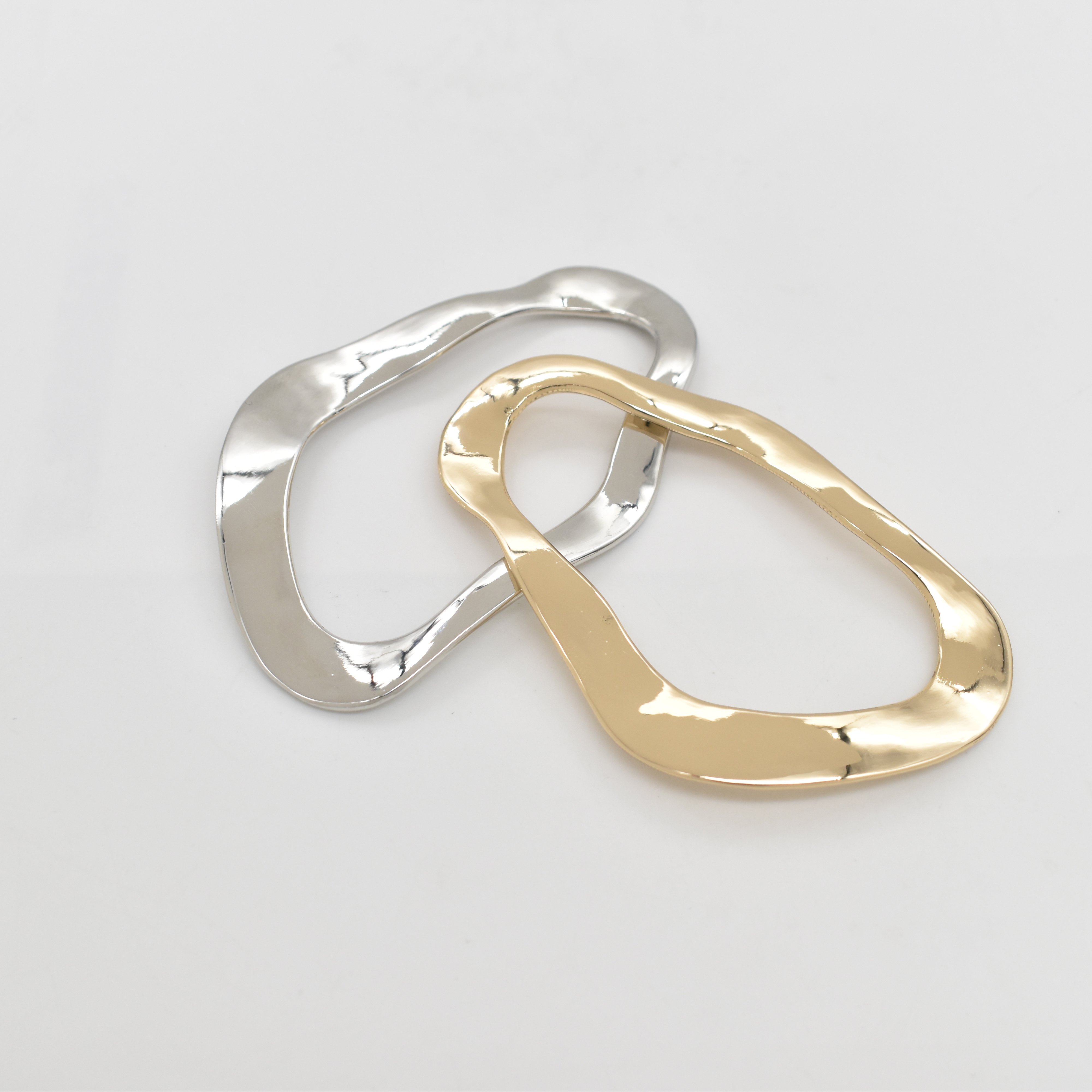 Hot selling Irregular shape Swimwear accessories rust resistance Swimsuit buckle For Luxury Swimsuit/Bra/Beach Bikini