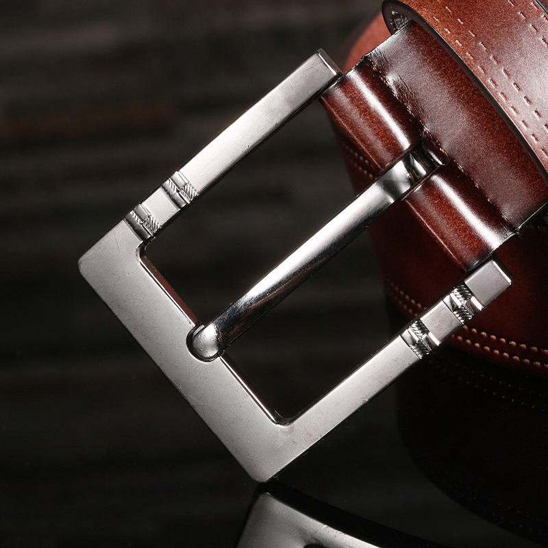 Factory Custom Men Classic Designer Pu Leather Belts Wholesale Fashion Alloy Needle Buckle Belt For Men