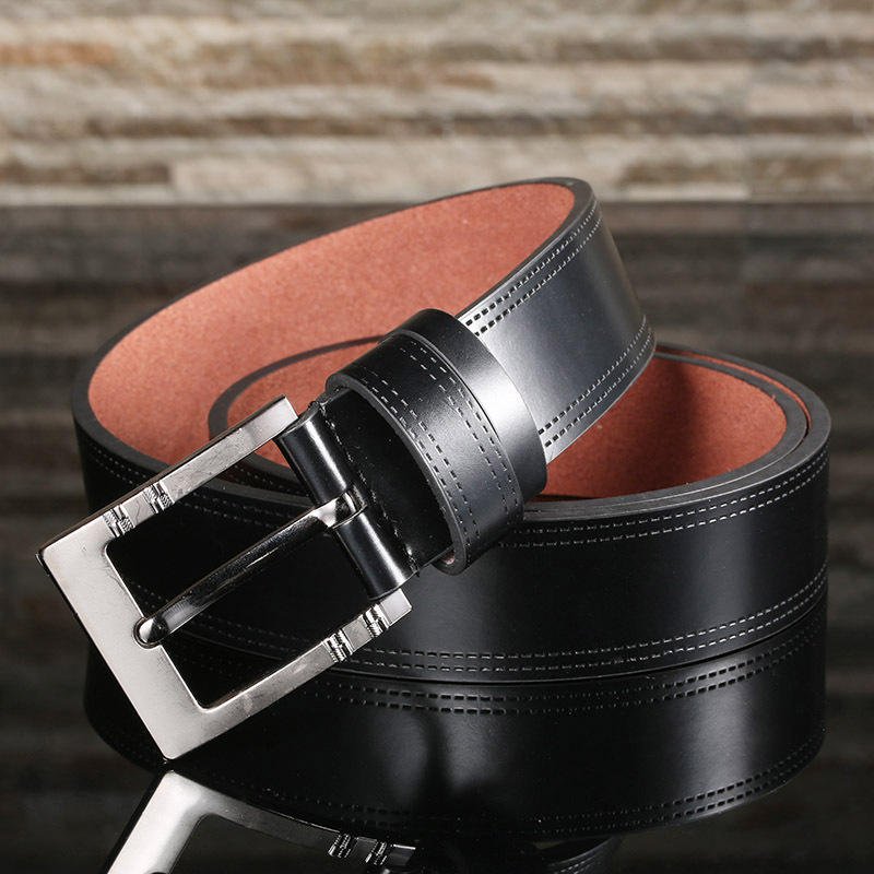 Factory Custom Men Classic Designer Pu Leather Belts Wholesale Fashion Alloy Needle Buckle Belt For Men