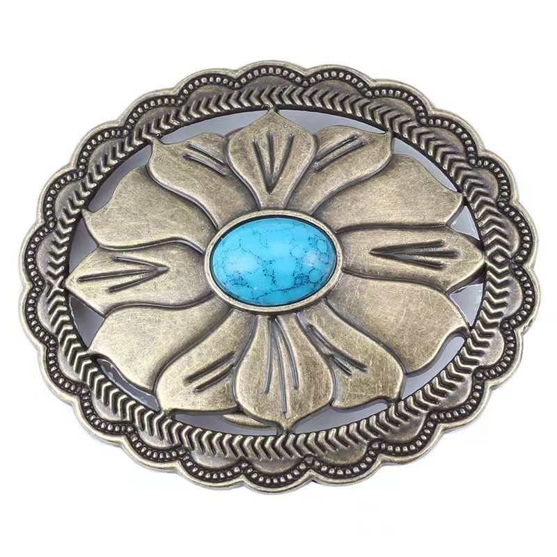 Custom Logo Western Fashion Designers Stainless Steel Belt Buckle Ladies Men Women Cowboy Customize Belt Buckle