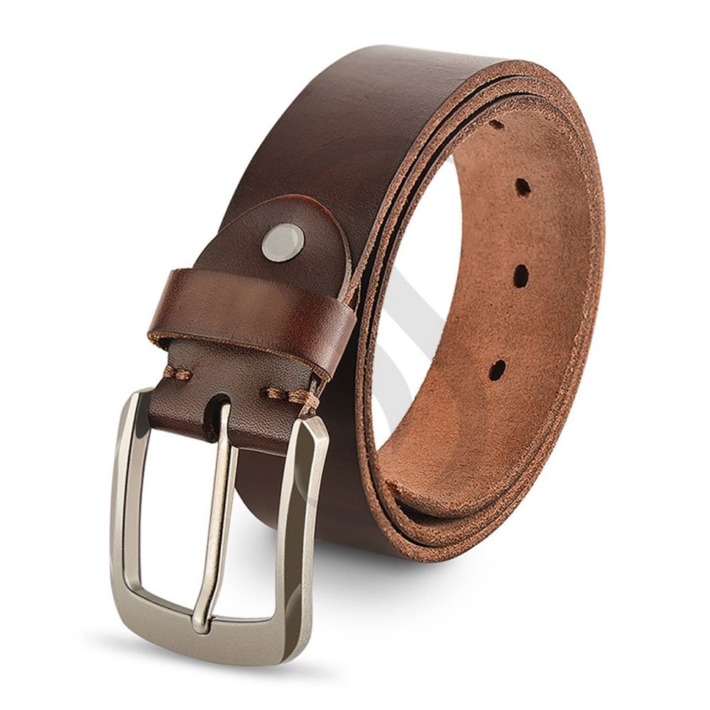 Best Selling Custom Logo Colorful Automatic Buckle Genuine Leather Belts 2023