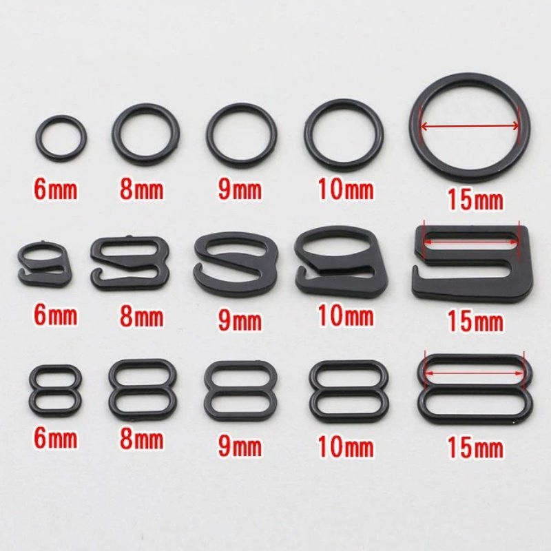 Wholesale Eco-friendly Plastic Nylon Coated Clear White O Ring Buckle For Swimwear Accessories