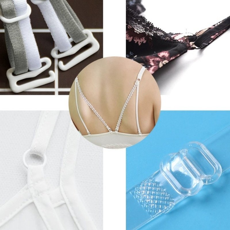 Wholesale Eco-friendly Plastic Nylon Coated Clear White O Ring Buckle For Swimwear Accessories