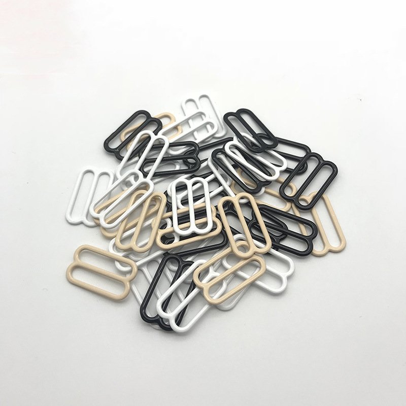 Factory Price Adjustable Slider and Ring Bra Accessories Swimwear alloy Buckle metal