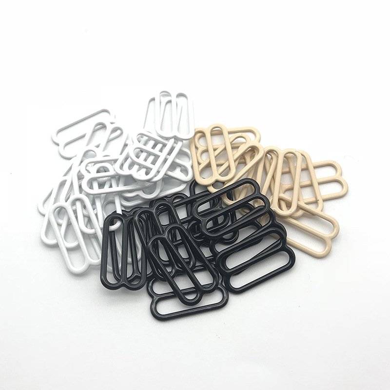 Factory Price Adjustable Slider and Ring Bra Accessories Swimwear alloy Buckle metal