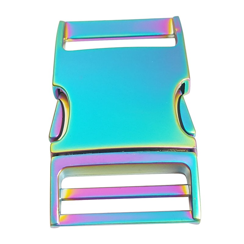 High Quality Zinc Alloy 1 Inch 1.5 Inch Custom Logo Adjustable Side Quick Release Buckles for Dog Collars