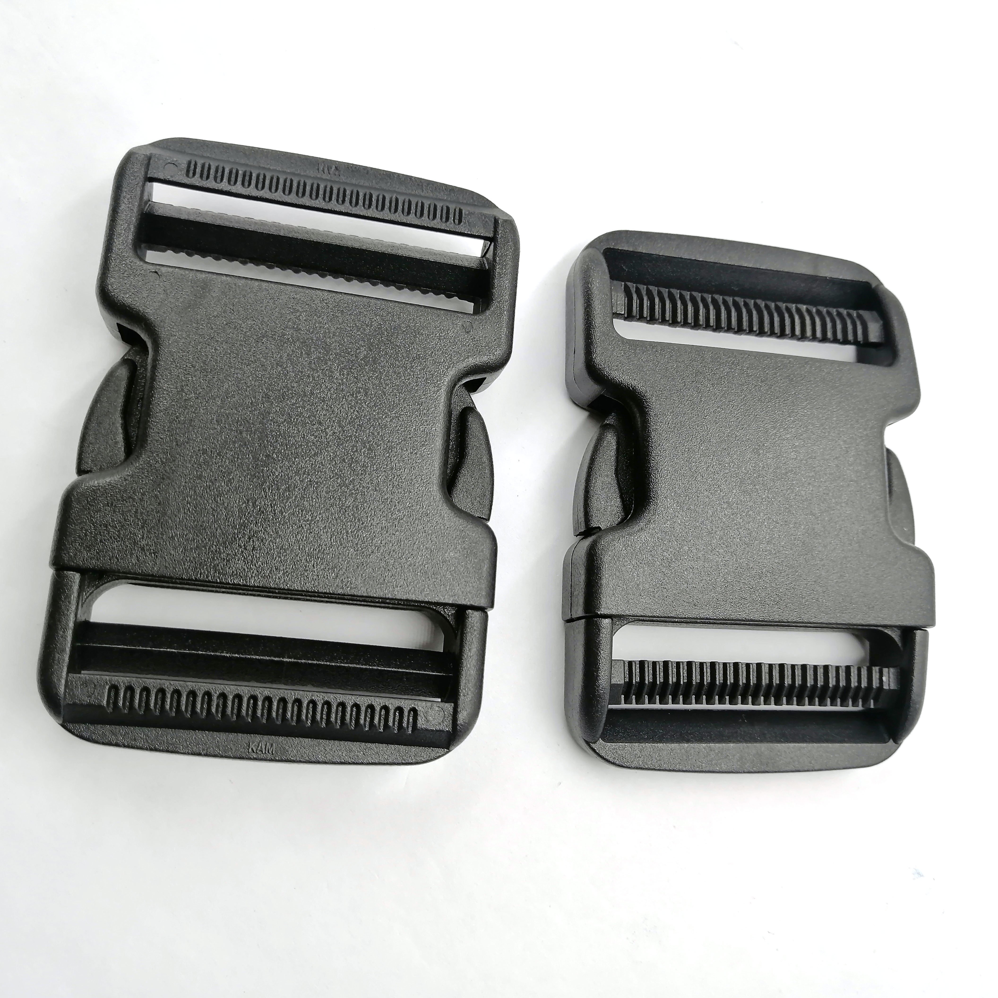 Quick Cam lock Tactical Vest Belt Backpack Clasp Buckle Plastic Double Adjuster Side Release Buckle