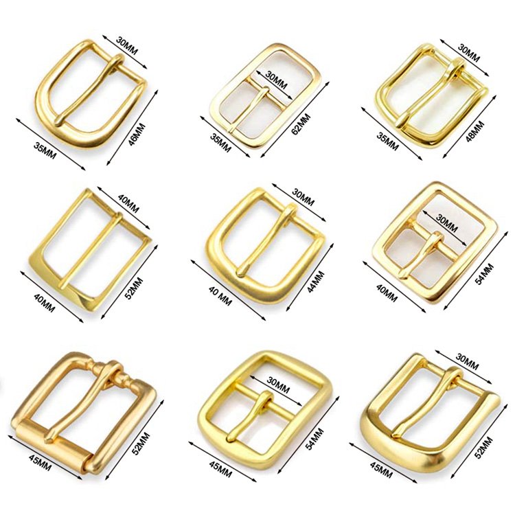 Custom 30mm 35mm 40mm 5cm Garment Accessories Men Cowboy Jeans Alloy Hardware Parts Pin Metal Belt Buckle