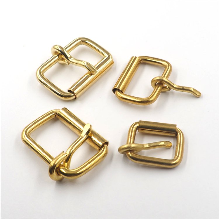 Cheap price Belt Buckle handbag hardware and pet collar accessories high quality strong Man pin belt buckle solid brass buckle