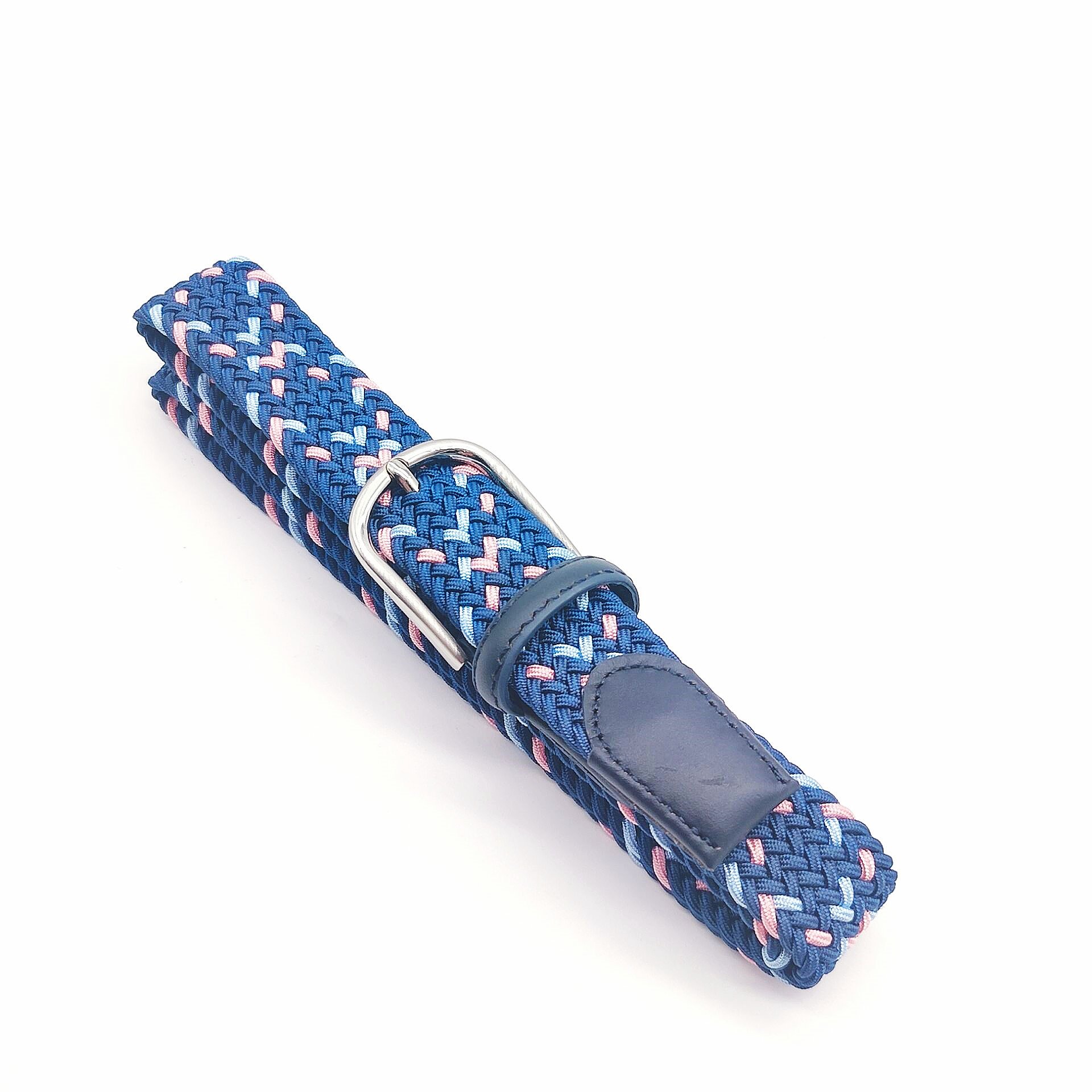 High Quality Men/Women Canvas Pin Buckle Belts Casual Elastic Waistband Braided For Jeans
