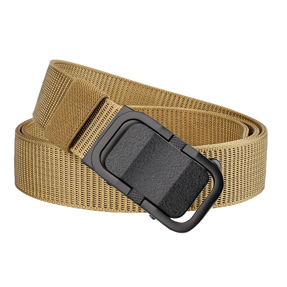 DANSKY Ajustabble Nylon Strap Tactical Men's Belt with Alloy Buckle Multi-Functional Outdoor Training