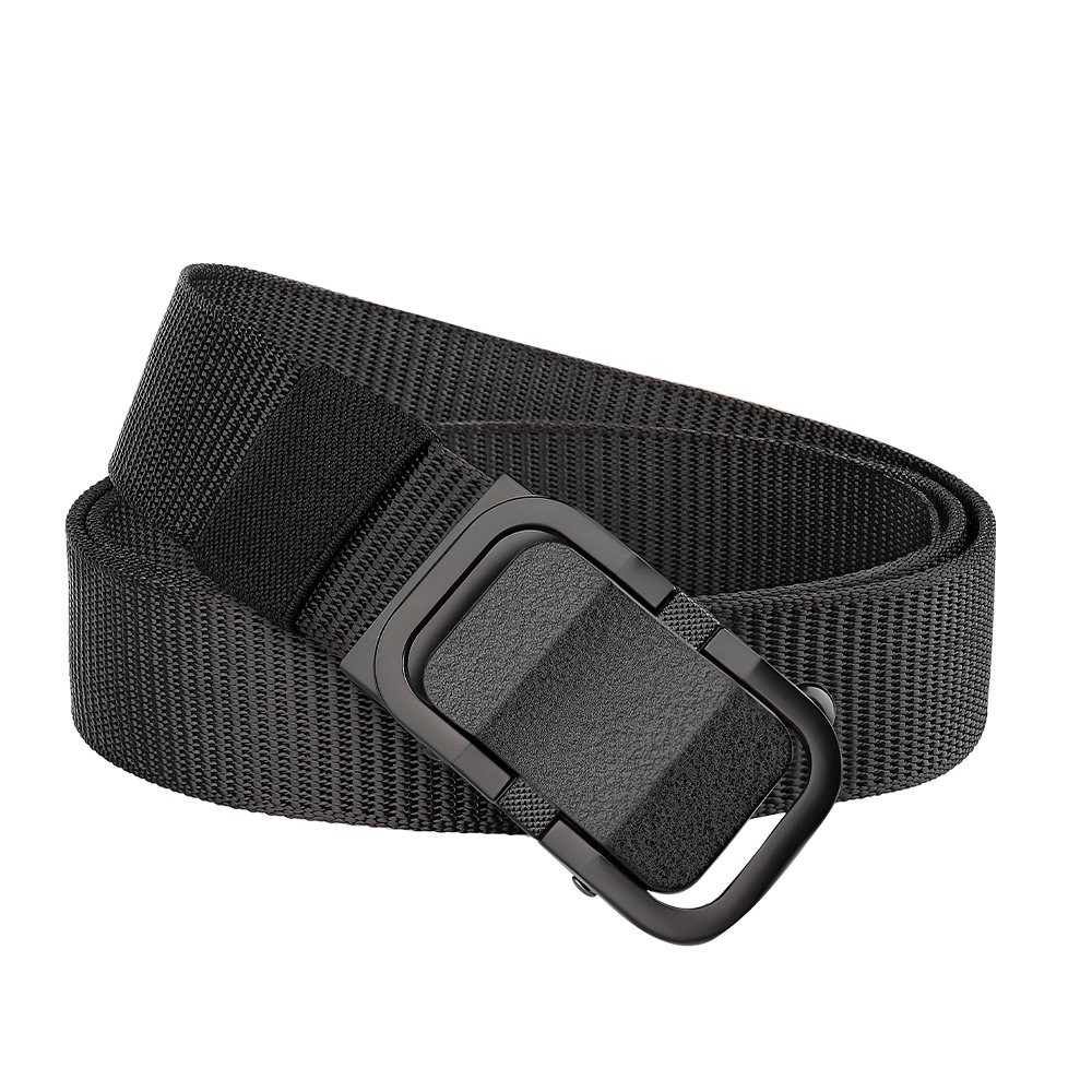 DANSKY Ajustabble Nylon Strap Tactical Men's Belt with Alloy Buckle Multi-Functional Outdoor Training