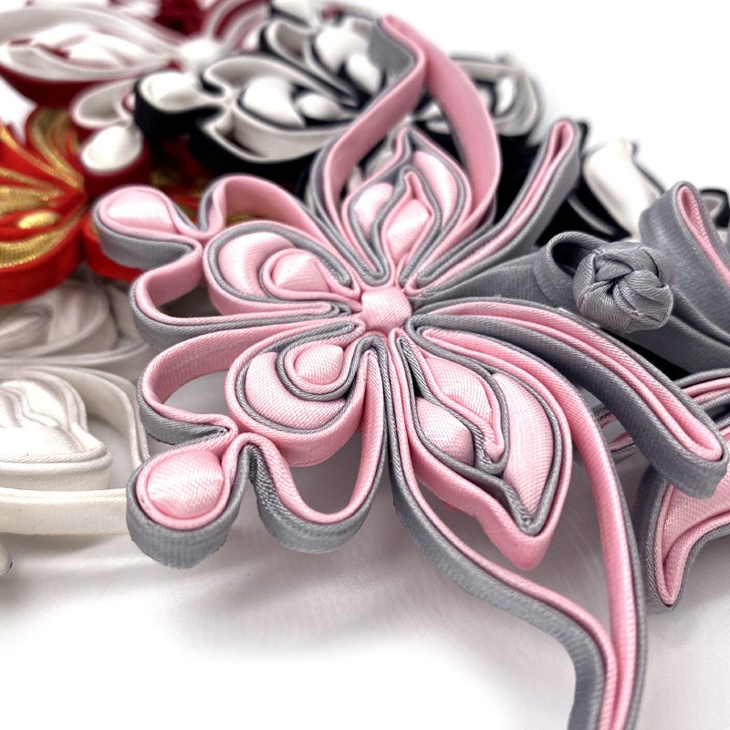 Handmade 3D creative art picture butterfly buckle cheongsam buckle clothing accessories quilted disc buckle