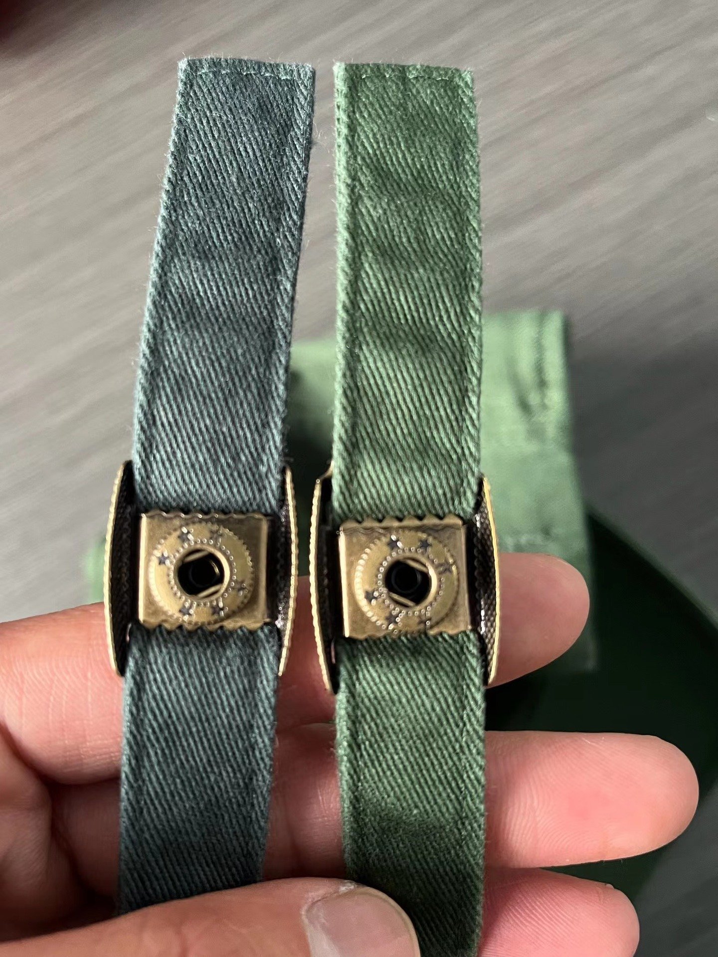 DWDP Metal Closure Snap Buckles Adjustable Brass Closure for Hats
