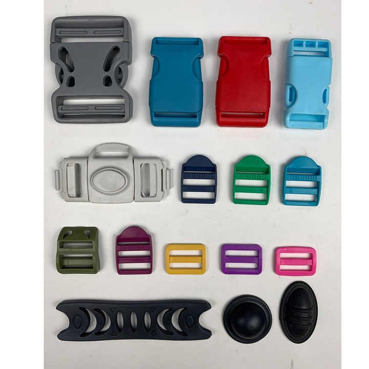 High quality different size bag strap buckles wholesale bag strap making accessories plastic buckle for bags