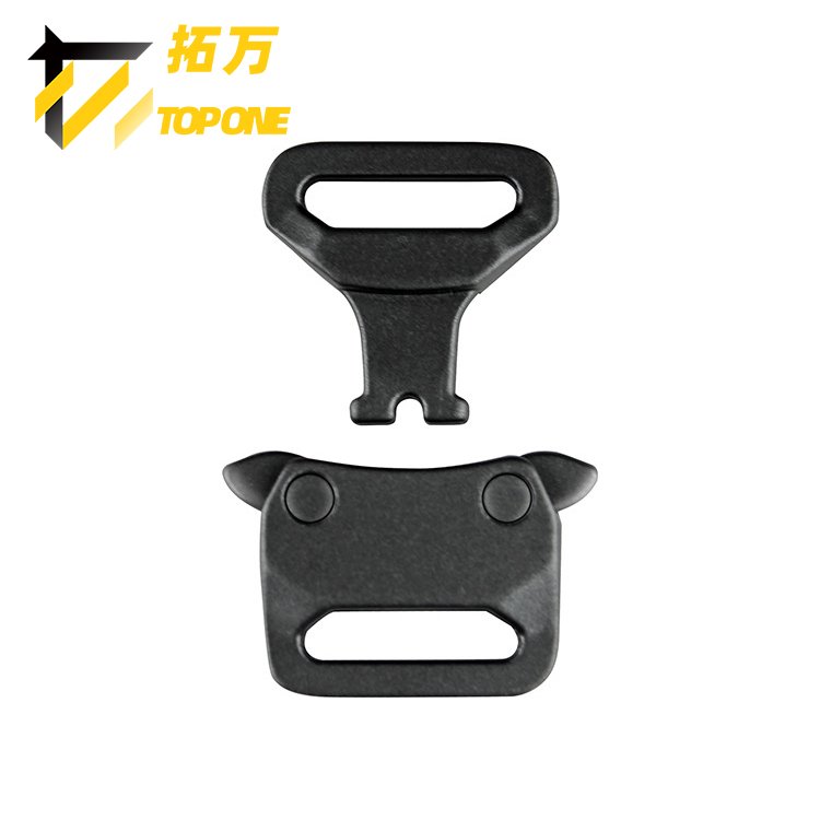New Black Mini Quick Release Logo Necklace Buckle for Bracelet 15mm