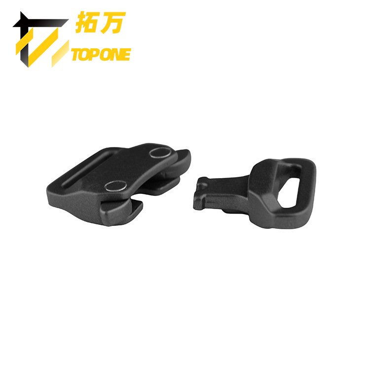 New Black Mini Quick Release Logo Necklace Buckle for Bracelet 15mm