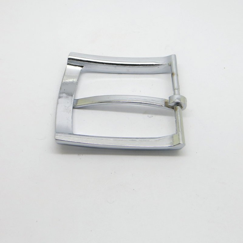 Custom Men's Casual Belt Buckle End Bar Heel bar Buckle Single Pin Half Buckle for Leather Craft Jeans Webbing