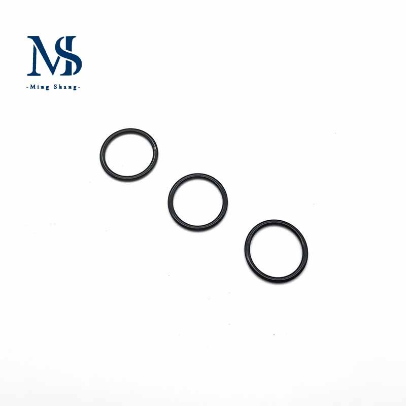 Rubberized Adjustment Buckle Fixed Underwear Shoulder Strap Accessories 18 mm Black Button Buckle Bra Hook