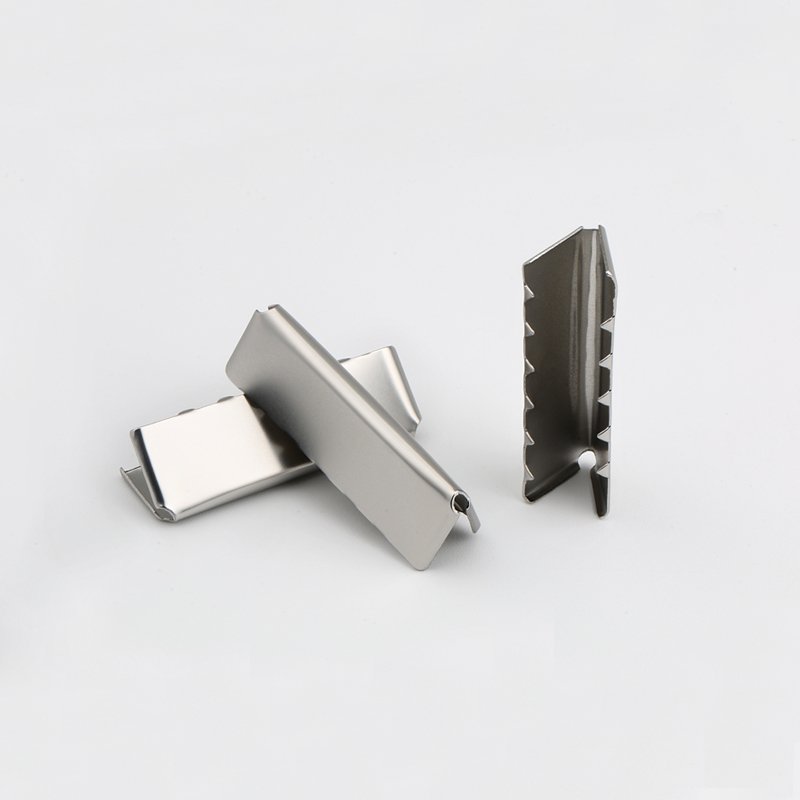 Rectangular Metal Strap Tail Clip Buckle Cord End Diy Clothing Tail Clip Belt End Tips Belt Accessories