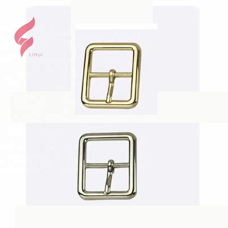 Lihui Fashion custom 25mm gold nickle Swivel metal pin Belt Buckle for backpack