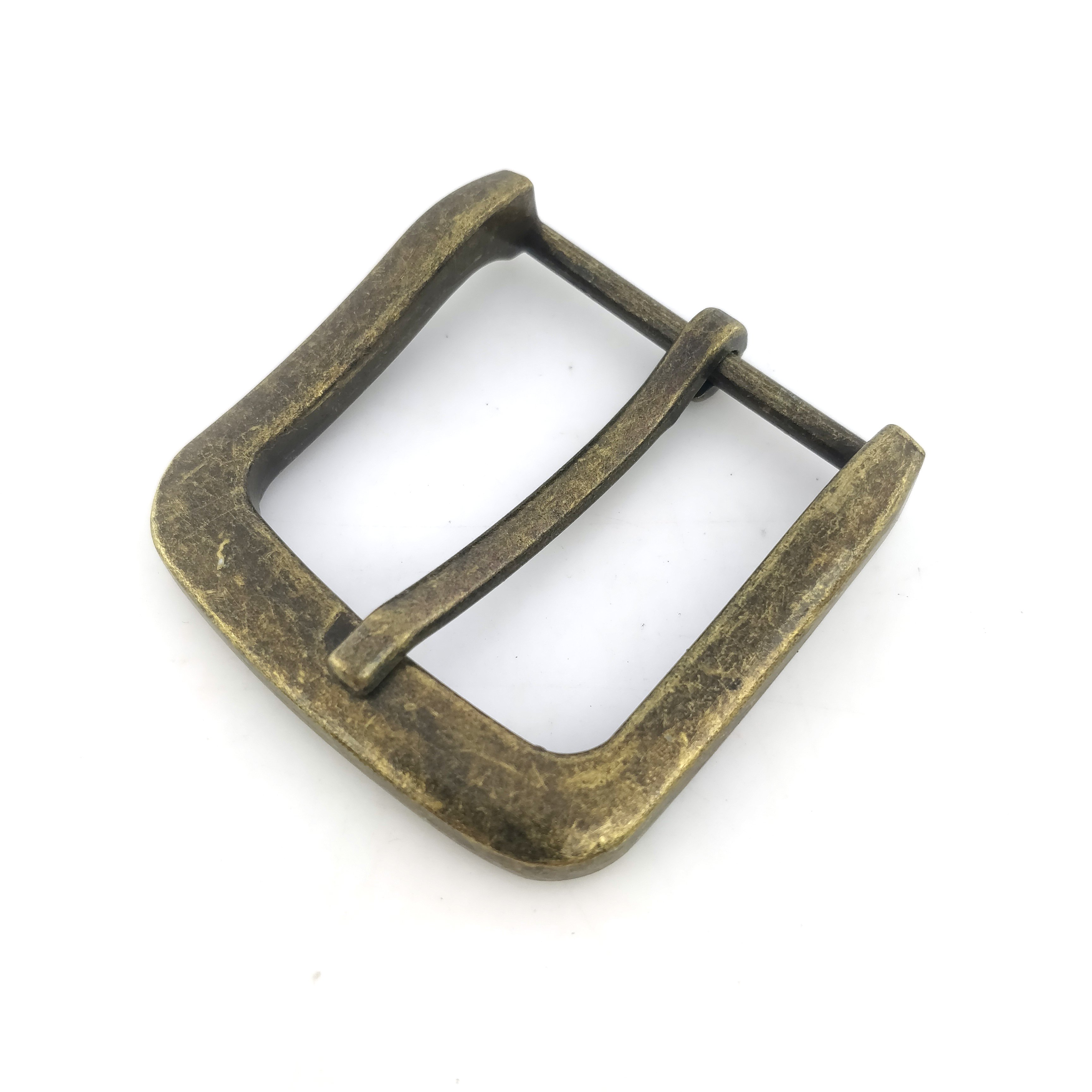 2024 custom pin buckles high silver brushed in creative style popular metal belt buckle for leather belt