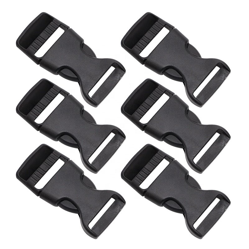 outdoor tactical belt safety plastic release buckle for Nylon Suitcase Belt Luggage Belt Strap