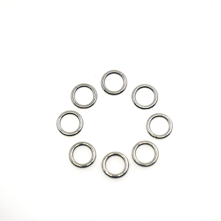 Alloy Swimwear Accessories 6mm Golden Metal Buckle Alloy Bra Strap Adjusters Rings