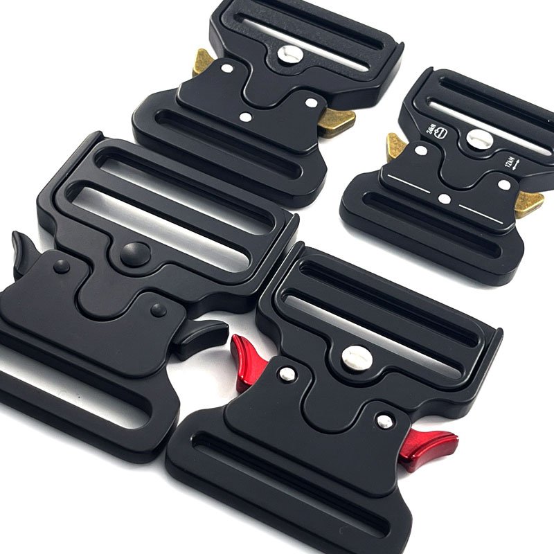 Heavy Duty Accessories Zinc Alloy 45MM 5CM Metal Quick Release Tactical Belt 2 Inch Cobra Buckle 50mm