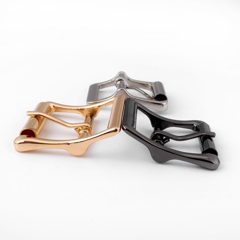 BC018 5/20/25mm Durable Curved Belt Buckles Hardware Garment Accessories For Backpack Strap Clasp Slider With Needle Pin Buckles