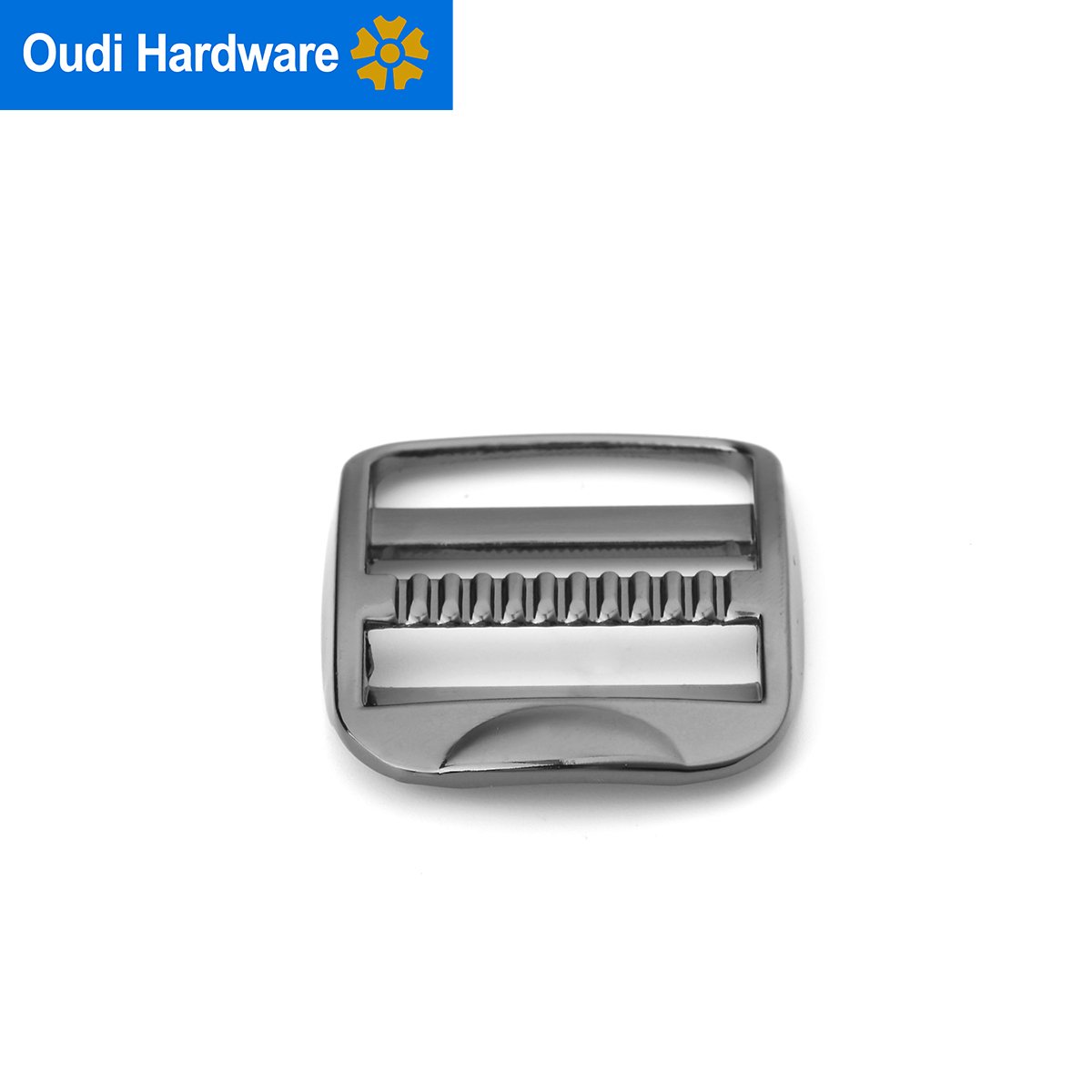 Backpack Metal Adjustable Strap Buckle For Webbing Customized Metal Slide Buckle And Adjusters