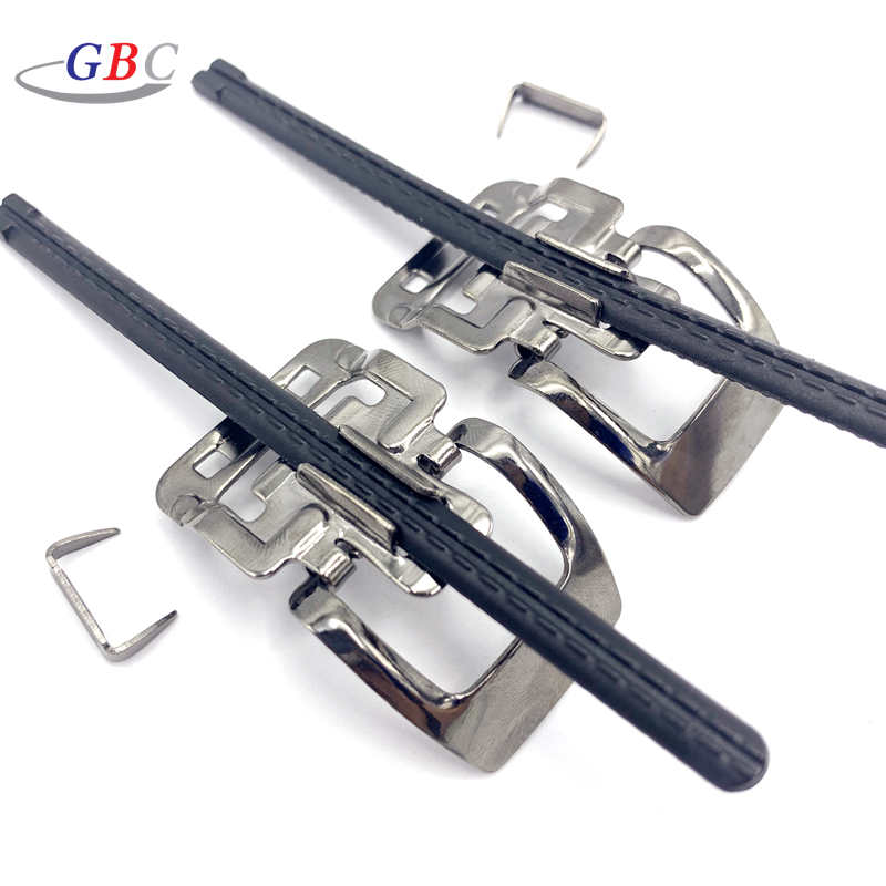 Hot sale strap trousers adjuster metal buckle for garment accessory