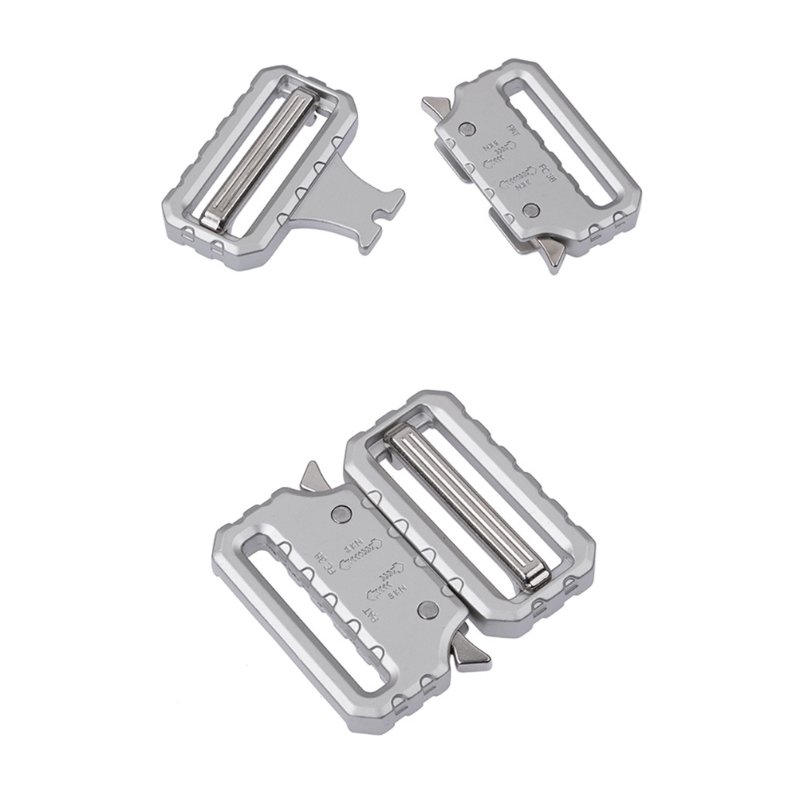 39mm heavy-duty zinc alloy quick release buckle for belt luggage accessories