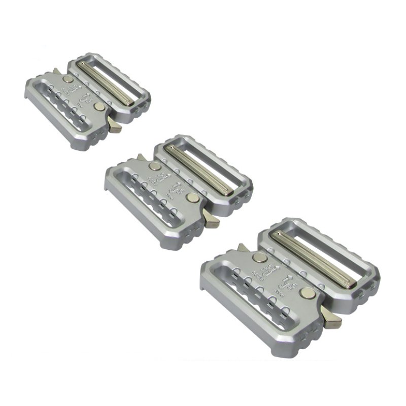 39mm heavy-duty zinc alloy quick release buckle for belt luggage accessories