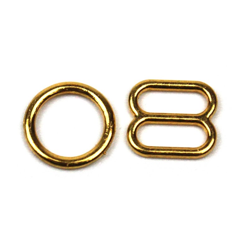 High Quality Lingerie Accessories Bra Buckle Swimwear Clip Accessories Adjuster Metal Ring Slider Bra G Hook