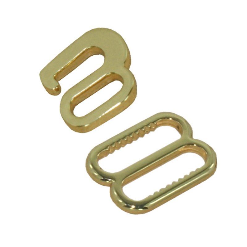 High Quality Lingerie Accessories Bra Buckle Swimwear Clip Accessories Adjuster Metal Ring Slider Bra G Hook