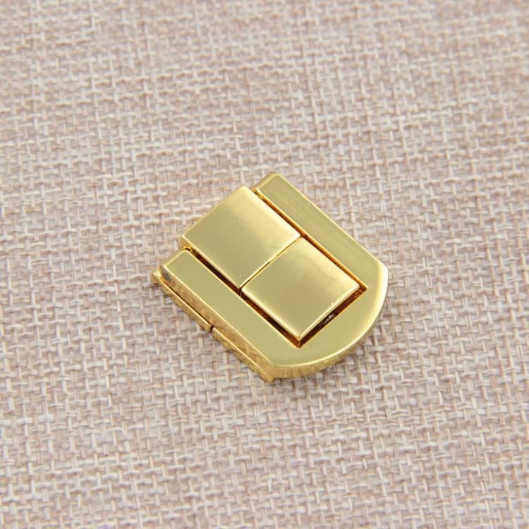 20*25mm golden jewellery box lock metal lock for wooden box