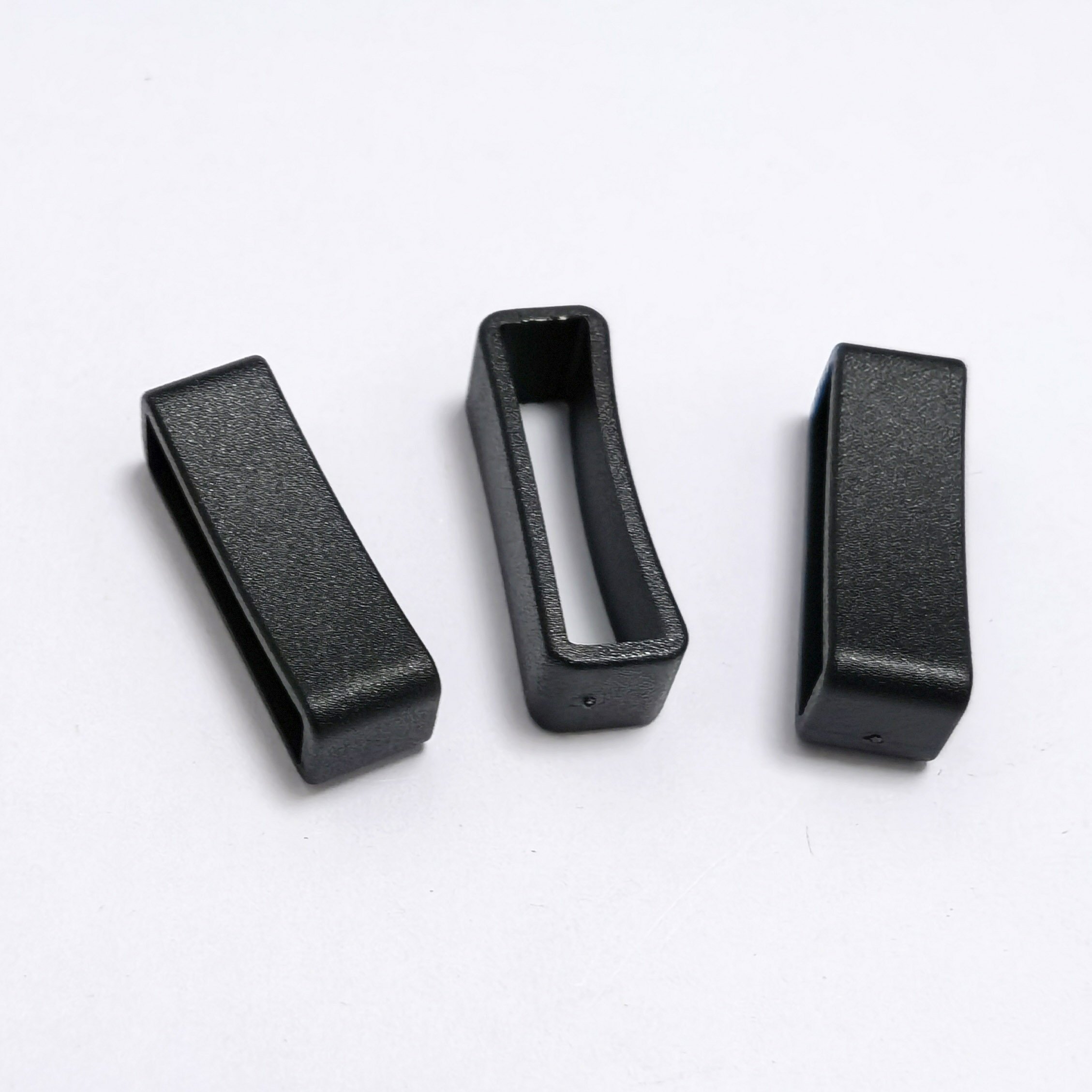Rectangle Plastic Keepers Clips For Straps Webbing Belt Ribbon Buckle (1" 25mm)