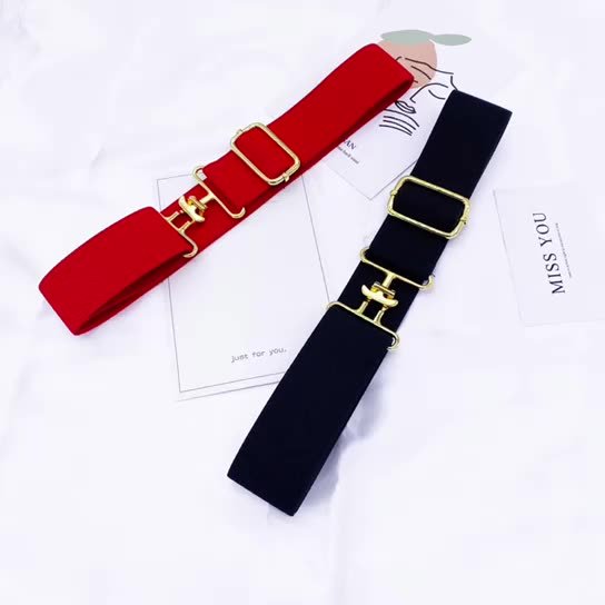 Horse Equestrian Belt Adjustable Equestrian Elastic Belt with Surcingle Buckle